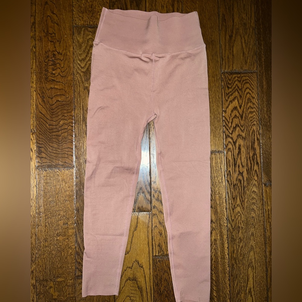 Tan, sculpture knit, Fabletics leggings
